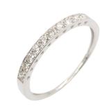 K18WG Diamond Ring