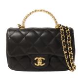 Chanel Mini Flap Top Handle GHW