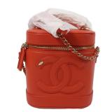 Chanel Vanity Case 2WAY Orange