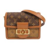 LV Mini Dauphine Reverse Brown