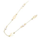 Bvlgari Lucia 10P Pearl Necklace K18YG