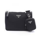 Prada Saffiano Travel Shoulder Bag