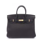 Hermes Birkin 25 Black Togo