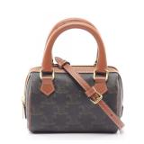 Celine Triomphe 2Way Black Brown