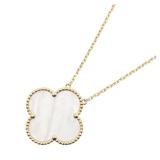 Van Cleef Magic Alhambra MOP K18YG