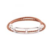 Hermes Ruri Double Tour Brown