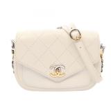 Chanel Small Matelasse White