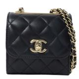 Chanel Trendy CC Mini GHW Black