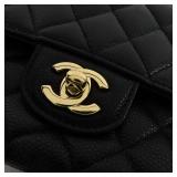 Chanel Classic 25 GHW Black