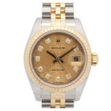 Rolex Datejust 179173G 10P Diamond Gold