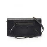 Balenciaga City Shoulder Bag Black
