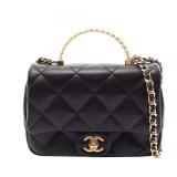 Chanel Top Handle 2Way Black