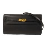 Hermes Kelly To Go GHW Noir