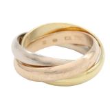 Cartier Trinity K18/K18WG/K18PG Ring