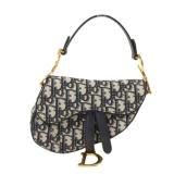 Dior Mini Saddle GHW Blue