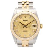 Rolex Datejust 78273G 10P Diamond Watch