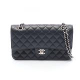 Chanel W Flap SHW Black