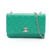 Chanel Trendy CC Green Lambskin