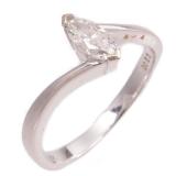 Diamond Ring K18WG White Gold