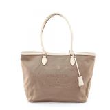 Prada Logo Jacquard Tote