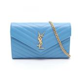 Saint Laurent Cassandra Blue