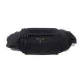 Prada Waist Bag SHW Black