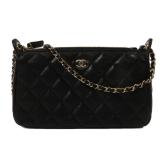 Chanel Clutch With Chain Black
