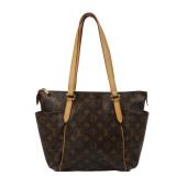 LV Totally PM Tote GHW Monogram Brown