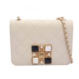 Chanel Full Flap Shoulder White