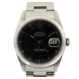 Rolex Datejust 16200 Black Watch