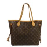 LV Neverfull MM Tote GHW Monogram
