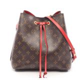 LV NeoNoe Monogram Coquelicot Red