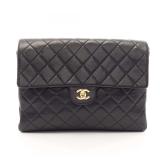 Chanel Chain Backpack Black Lambskin