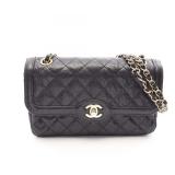 Chanel Matelasse Chain Bag Black
