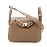 Hermes Lindy Mini Etoupe SHW