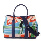 Hermes Garden Party Pocket Blue