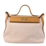 Hermes 24/24 35 GHW Sesame Tote