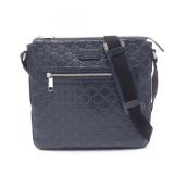 Gucci Guccissima Shoulder Navy