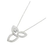 Harry Winston Lily Cluster Diamond Necklace