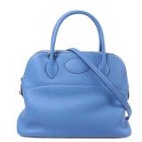 Hermes Bolide 31 PHW Bleu Paradis