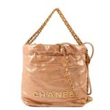 Chanel Mini 22 Chain AS3980 Pink