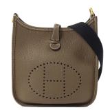 Hermes Evelyne TPM GHW Etoupe/Indigo