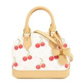 LV TM Cherry Alma BB White