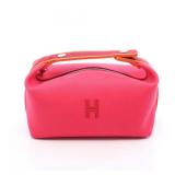 Hermes Bride a Brac PM Hibiscus Pink
