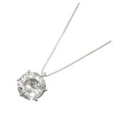 Platinum Diamond Necklace Pt900 Pt850