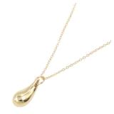 Tiffany Teardrop Necklace 18K Gold