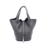 Hermes Picotin Rock PM Gris Misty