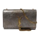 Saint Laurent Kate Medium Silver GHW