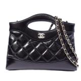 Chanel Nano 31 AP3656 Black