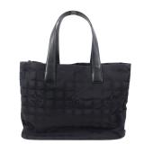 Chanel Travel Line Tote Nylon Black